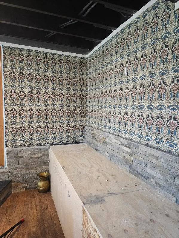 Wallpaper design Logan Square Chicago